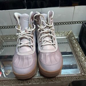 Nike ACG Lavender and Brown Boots